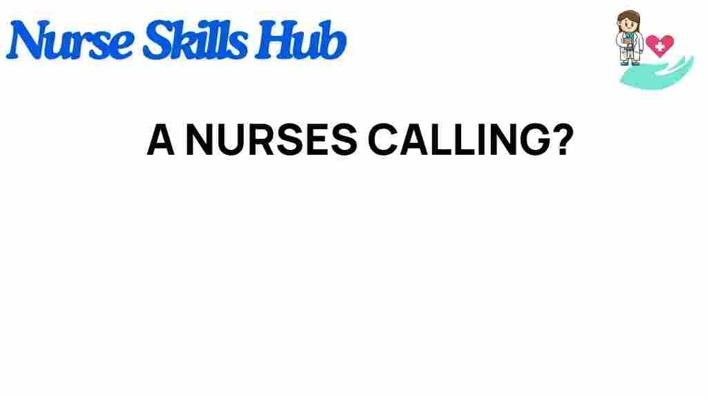 nursing-calling-passion