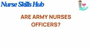 Unveiling the Role: Are Army Nurses Considered Officers?