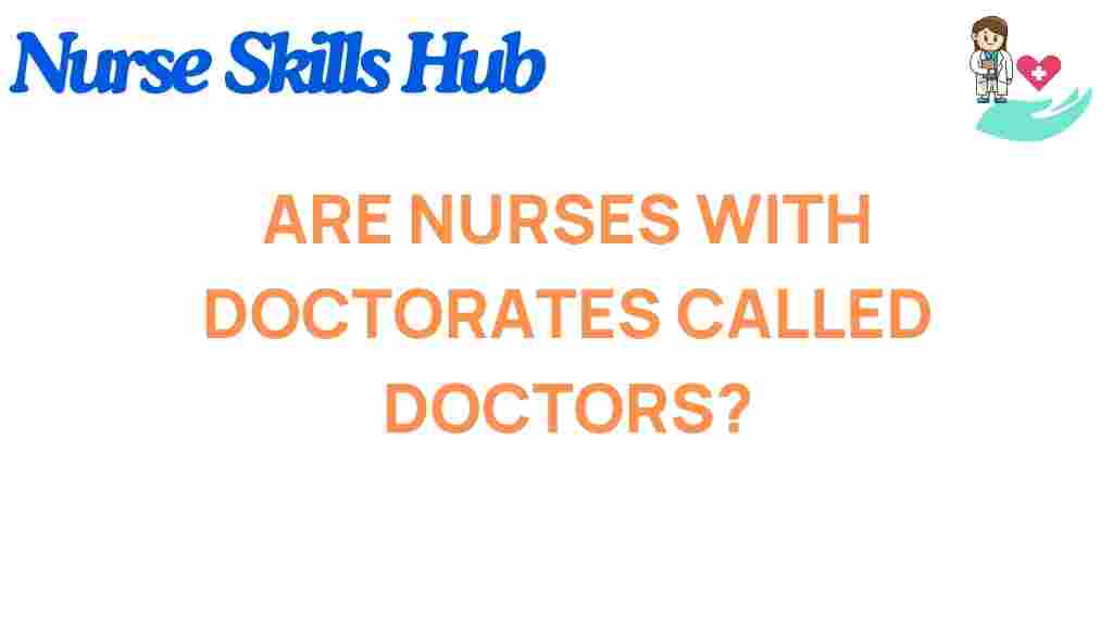 nurses-doctorates-title-debate