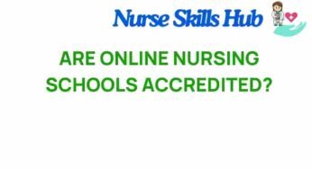 Are Online Nursing Schools Accredited? Unveiling the Truth Behind Your Degree
