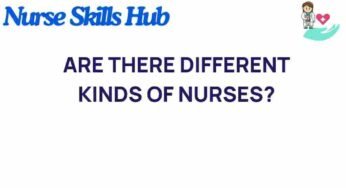 Unveiling the Diverse World of Nursing: What You Need to Know