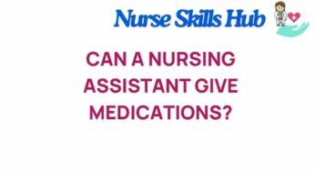 Can a Nursing Assistant Administer Medications? Unpacking the Roles