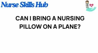 Navigating Travel: Can You Bring a Nursing Pillow on a Plane?