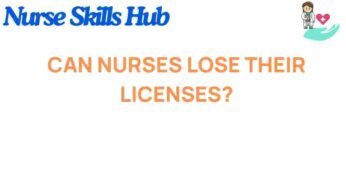 The Unthinkable Reality: Can Nurses Lose Their Licenses?