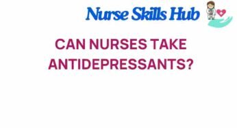 Can Nurses Take Antidepressants? Exploring the Boundaries of Care