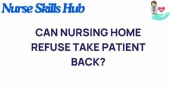 Can Nursing Homes Legally Refuse to Readmit Patients?