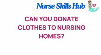 Uncovering the Truth: Can You Donate Clothes to Nursing Homes?