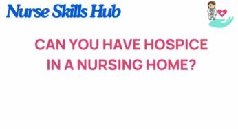 Exploring Hospice Care: Is It Possible in a Nursing Home?