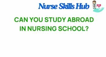 Exploring the Possibilities: Can You Study Abroad in Nursing School?