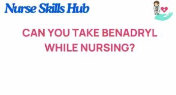 The Surprising Truth About Taking Benadryl While Nursing