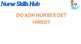 The Surprising Truth: Do ADN Nurses Get Hired?