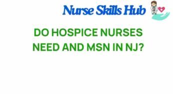 Do Hospice Nurses Really Need an MSN in NJ? Unpacking the Debate
