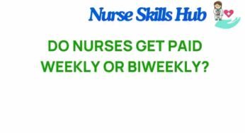 Unraveling the Pay Schedule: Do Nurses Get Paid Weekly or Biweekly?