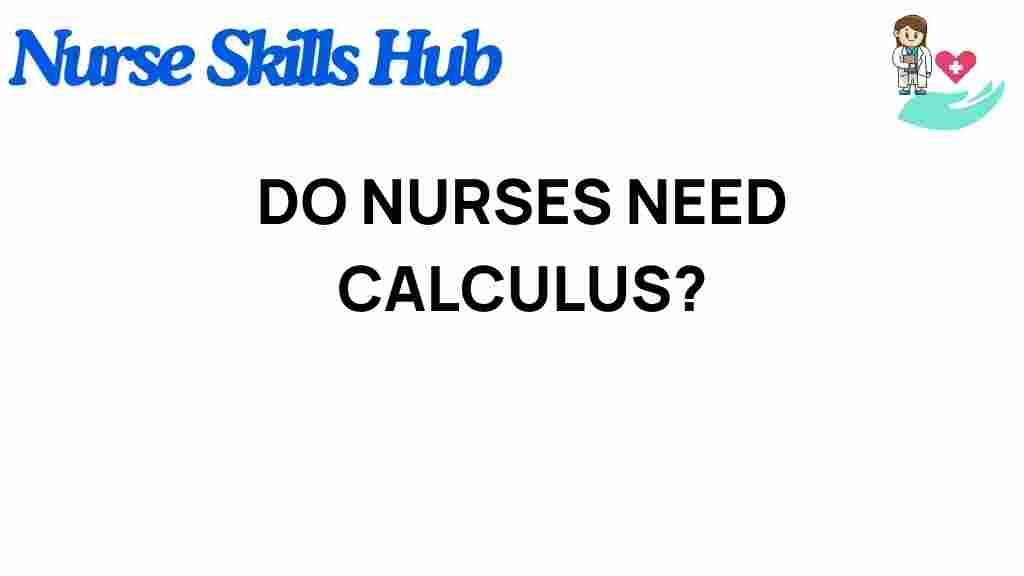 nursing-calculus-importance