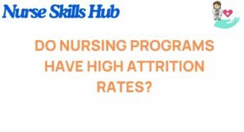 Unpacking the Mystery: Do Nursing Programs Have High Attrition Rates?