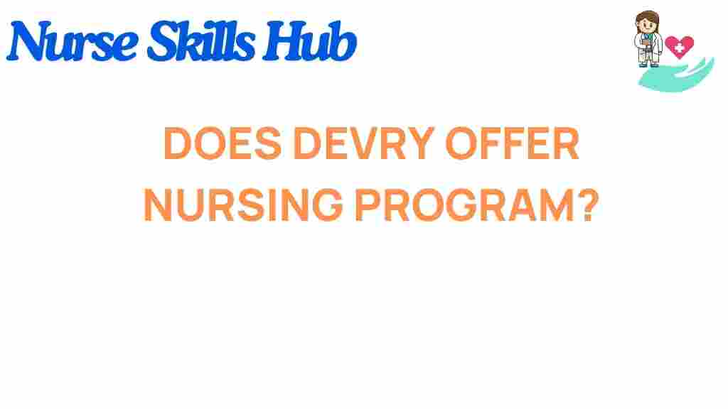 devry-nursing-programs
