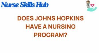 Unveiling the Secrets of Johns Hopkins Nursing Program