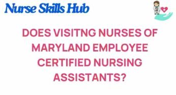 Unveiling the Role of Certified Nursing Assistants in Maryland’s Healthcare
