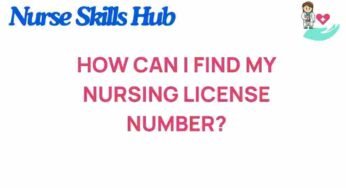 Uncovering Your Nursing License Number: A Step-by-Step Guide