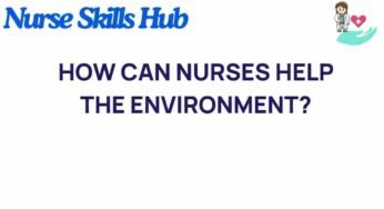 How Nurses Can Champion Environmental Change in Healthcare
