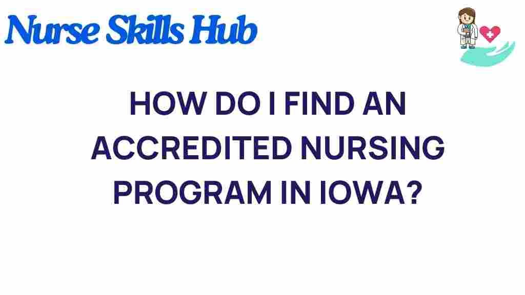 find-accredited-nursing-program-Iowa