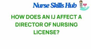The Intriguing Impact of IJ on Nursing Directors’ Licenses
