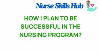 Unlocking Success: My Strategy for Thriving in the Nursing Program