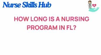 Unveiling the Duration: How Long is a Nursing Program in Florida?
