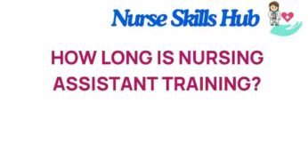 Unveiling the Timeframe: How Long is Nursing Assistant Training?