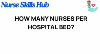 The Hidden Equation: How Many Nurses Per Hospital Bed?