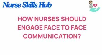 Unlocking the Power of Face-to-Face Communication in Nursing