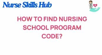 Unlocking the Secrets: How to Find Your Nursing School Program Code