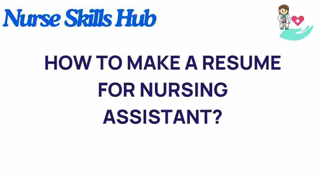 nursing-assistant-resume-tips