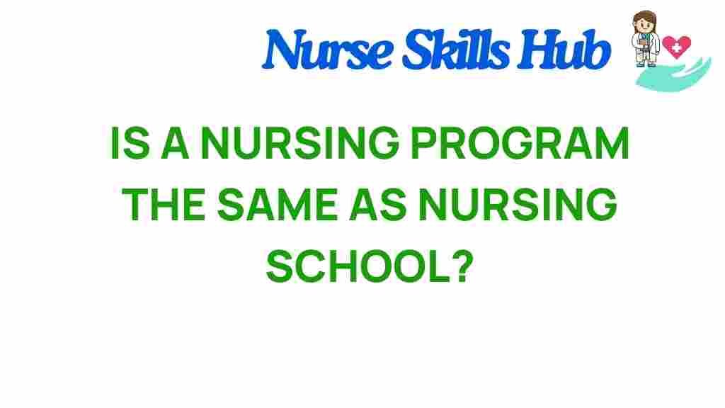 nursing-program-vs-nursing-school