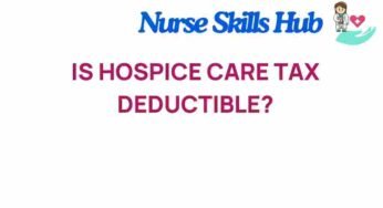 Unraveling the Mystery: Is Hospice Care Tax Deductible?