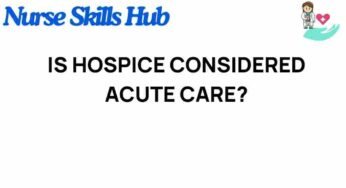 Is Hospice Truly a Form of Acute Care? Unpacking the Myths
