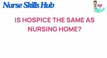 Is Hospice the Same as a Nursing Home? Unraveling the Differences