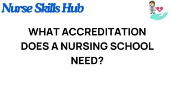 Unlocking the Secrets: What Accreditation Does a Nursing School Need?