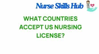 Unlocking Opportunities: Which Countries Accept US Nursing Licenses?