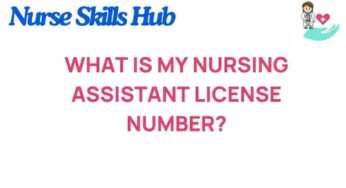 Uncovering Your Nursing Assistant License Number: A Step-by-Step Guide