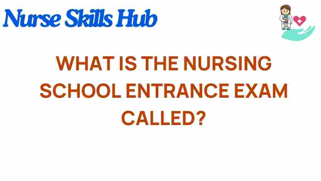 nursing-school-entrance-exam