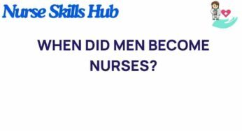 When Did Men Become Nurses? Unpacking a Transformative Shift in Healthcare