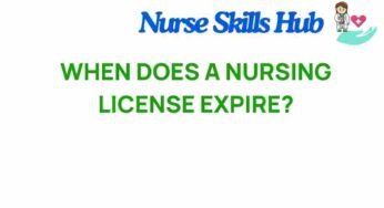 The Countdown: When Does a Nursing License Expire and What You Need to Know?