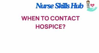 Navigating the Difficult Decision: When to Contact Hospice Care