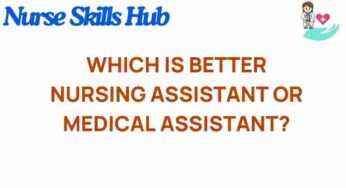 Nursing Assistant vs. Medical Assistant: Which Career Reigns Supreme?