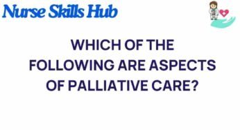 Unveiling the Essential Aspects of Palliative Care: What You Need to Know