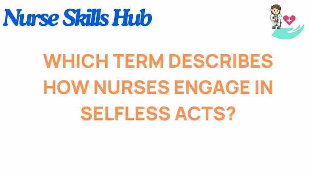 altruism-nursing-practice