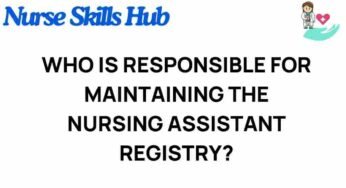 Who Safeguards the Integrity of the Nursing Assistant Registry?