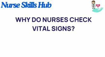 Unveiling the Importance of Vital Signs in Nursing Care