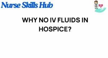 The Controversial Choice: Why No IV Fluids in Hospice Care?